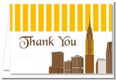 New York City Skyline - Bridal Shower Thank You Cards