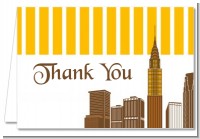 New York City Skyline - Bridal Shower Thank You Cards