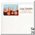 New York Skyline - Bridal Shower Return Address Labels thumbnail