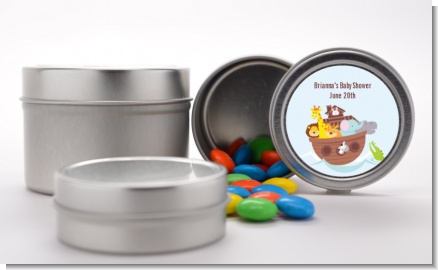 Noah's Ark - Custom Baby Shower Favor Tins