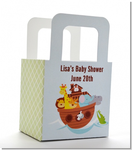 Noah's Ark - Personalized Baby Shower Favor Boxes