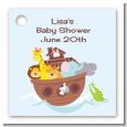 Noah's Ark - Personalized Baby Shower Card Stock Favor Tags thumbnail