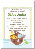 Noah's Ark - Baby Shower Petite Invitations Noah's Ark - Baby Shower Petite Invitations