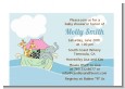 Noah's Ark Twins - Baby Shower Petite Invitations thumbnail
