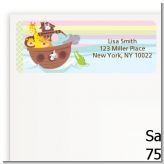 Noah's Ark - Baby Shower Return Address Labels