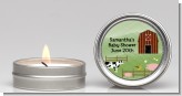 Nursery Rhyme - Old McDonald - Baby Shower Candle Favors