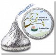 Nursery Rhyme - Rock a Bye Baby - Hershey Kiss Baby Shower Sticker Labels thumbnail