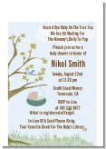 Nursery Rhyme - Rock a Bye Baby - Baby Shower Petite Invitations