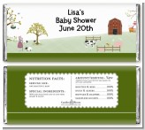 Nursery Rhyme - Personalized Baby Shower Candy Bar Wrappers