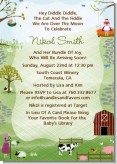 Nursery Rhyme - Baby Shower Invitations