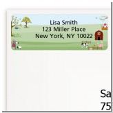 Nursery Rhyme - Baby Shower Return Address Labels