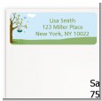 Nursery Rhyme - Rock a Bye Baby - Baby Shower Return Address Labels thumbnail