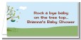 Nursery Rhyme - Rock a Bye Baby - Personalized Baby Shower Place Cards thumbnail