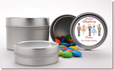 Nutcracker Ballet - Custom Christmas Favor Tins