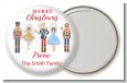 Nutcracker Ballet - Personalized Christmas Pocket Mirror Favors thumbnail