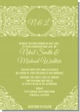 Sage Green - Bridal Shower Invitations