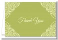 Sage Green - Bridal Shower Thank You Cards thumbnail