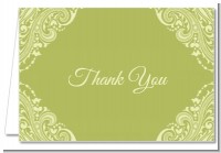 Sage Green - Bridal Shower Thank You Cards