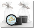 Oh Baby Shower Boy - Baby Shower Black Candle Tin Favors thumbnail