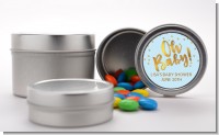 Oh Baby Shower Boy - Custom Baby Shower Favor Tins