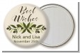 Olive Branch - Personalized Bridal Shower Pocket Mirror Favors thumbnail