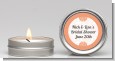 Orange Damask - Bridal Shower Candle Favors thumbnail
