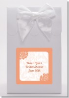 Orange Damask - Bridal Shower Goodie Bags