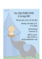 Our Little Boy Peanut's First - Birthday Party Petite Invitations thumbnail