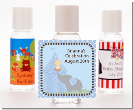Our Little Peanut Boy - Personalized Baby Shower Hand Sanitizers Favors