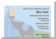 Our Little Peanut Boy - Baby Shower Petite Invitations thumbnail