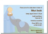 Our Little Peanut Boy - Baby Shower Petite Invitations