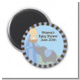 Our Little Peanut Boy - Personalized Baby Shower Magnet Favors thumbnail