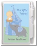 Our Little Peanut Boy - Baby Shower Personalized Notebook Favor