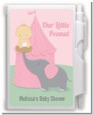 Our Little Peanut Girl - Baby Shower Personalized Notebook Favor