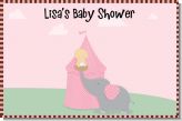 Our Little Peanut Girl - Personalized Baby Shower Placemats