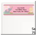 Our Little Girl Peanut's First - Birthday Party Return Address Labels thumbnail