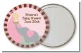Our Little Peanut Girl - Personalized Baby Shower Pocket Mirror Favors thumbnail