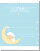 Over The Moon Boy - Baby Shower Notes of Advice