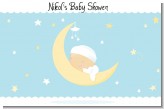 Over The Moon Boy - Personalized Baby Shower Placemats
