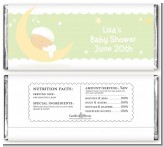 Over The Moon - Personalized Baby Shower Candy Bar Wrappers