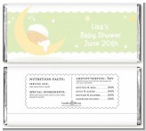 Over The Moon - Personalized Baby Shower Candy Bar Wrappers