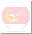 Over The Moon Girl - Personalized Baby Shower Centerpiece Stand thumbnail