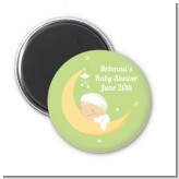 Over The Moon - Personalized Baby Shower Magnet Favors