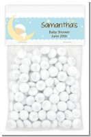 Over The Moon Boy - Custom Baby Shower Treat Bag Topper