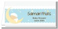 Over The Moon Boy - Personalized Baby Shower Place Cards thumbnail