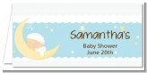 Over The Moon Boy - Personalized Baby Shower Place Cards