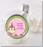 Owl Birthday Girl - Personalized Birthday Party Candy Jar