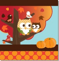 Owl Fall Baby Shower Theme