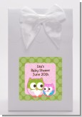 Owl - Look Whooo's Having A Girl - Baby Shower Goodie Bags