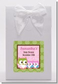 Owl - Look Whooo's Having Twin Girls - Baby Shower Goodie Bags